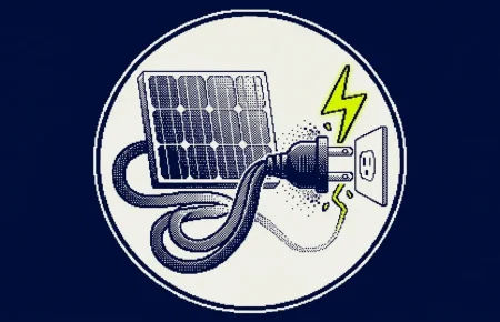 dégradation panneaux solaires — illustration