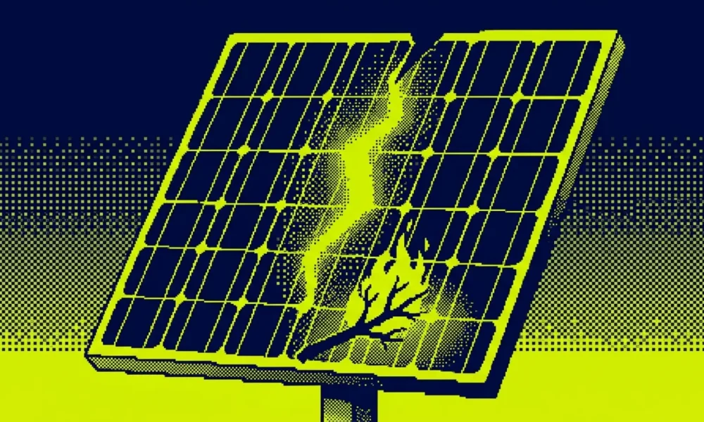 Démonstration de la thermographie sur panneaux photovoltaïques