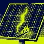 Démonstration de la thermographie sur panneaux photovoltaïques