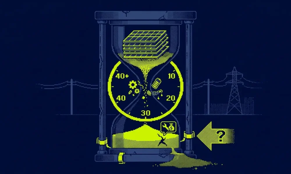 durée de vie installation solaire — illustration
