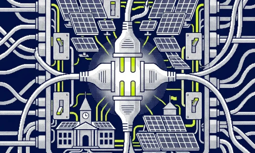 Toitures publiques équipées en solaire dans un projet d’achat groupé photovoltaïque