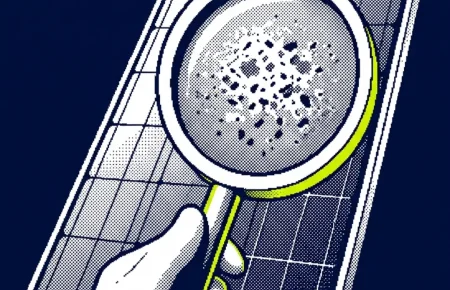 baisse rendement panneaux solaires — illustration