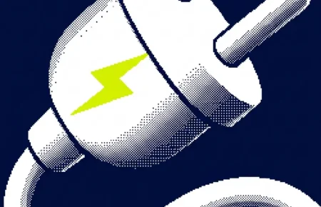batterie virtuelle ou physique solaire — illustration