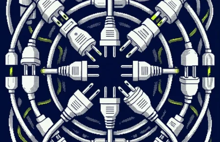 Technicien installant une borne de recharge pour véhicules électriques en entreprise