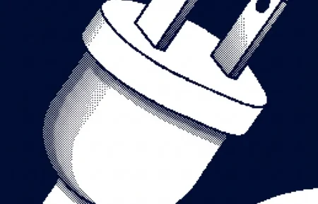 borne de recharge rapide entreprise — illustration