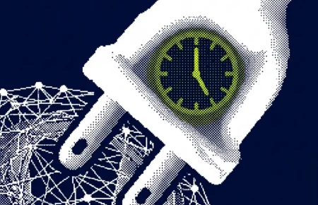 borne de recharge solaire mairie — illustration