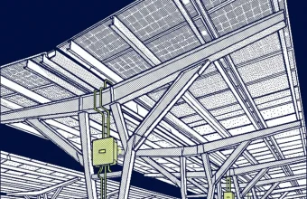 carport solaire entreprise 2026 — illustration