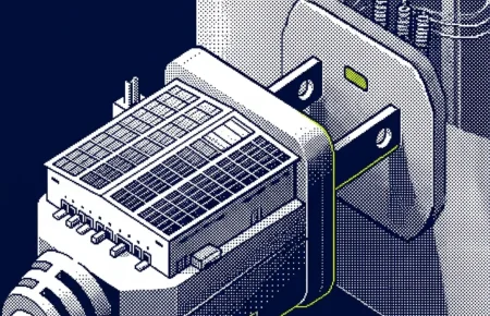 centrale solaire logistique — illustration