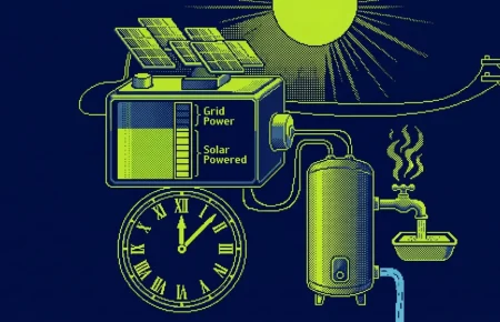 chauffe-eau thermodynamique solaire — illustration