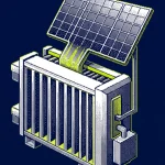 data center solaire — illustration