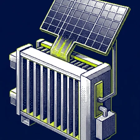 data center solaire — illustration