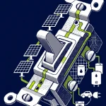 domotique panneaux solaires autoconsommation — illustration