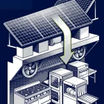 Installation photovoltaïque restaurant sur toiture avec cuisine professionnelle en activité