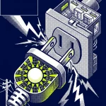 installation solaire commerce — illustration