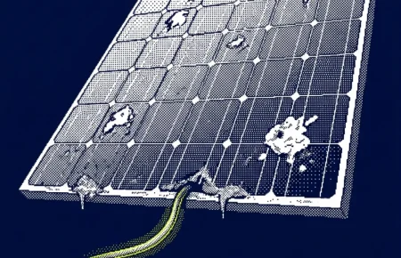 nettoyage panneaux solaires — illustration