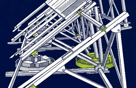 panneaux solaires toiture plate — illustration