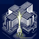 photovoltaïque établissements de santé — illustration