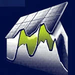 photovoltaïque usine industrielle — illustration