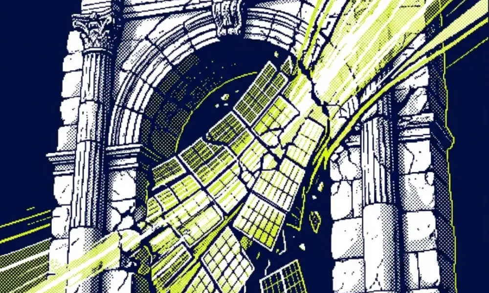 plu panneaux solaires — illustration