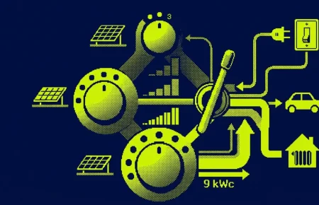 puissance panneaux solaires maison — illustration