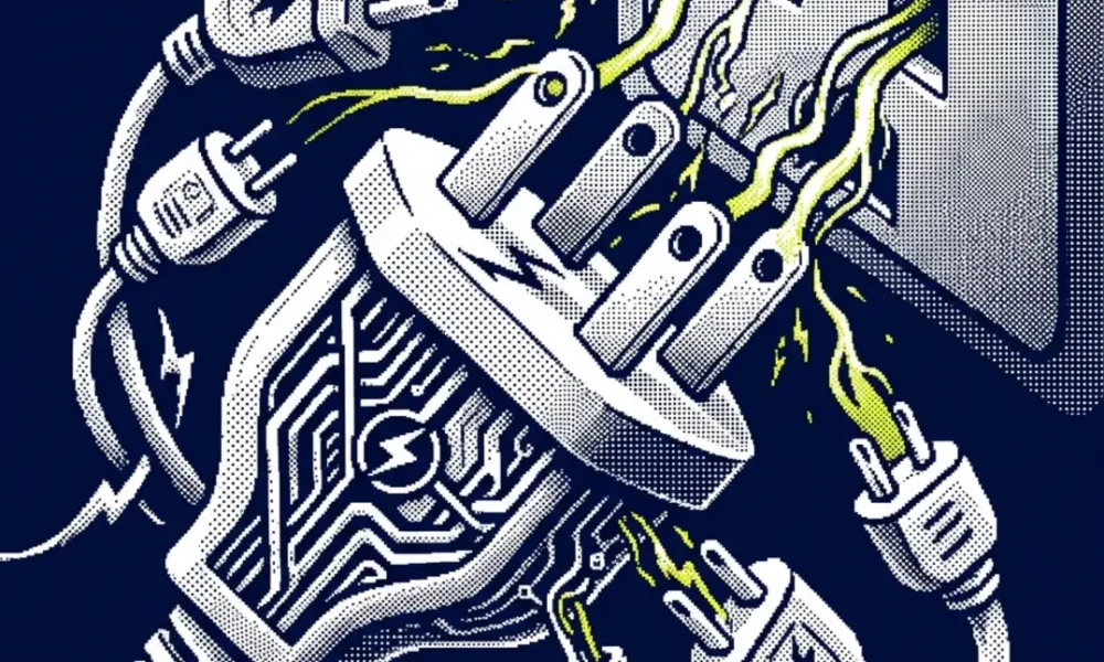puissance recharge véhicules utilitaires électriques — illustration