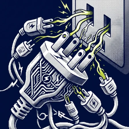 puissance recharge véhicules utilitaires électriques — illustration