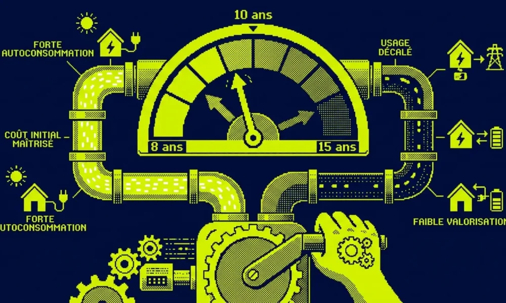 retour sur investissement solaire — illustration