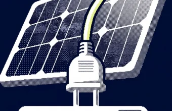 roi installation solaire entreprise — illustration