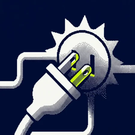solaire industrie lourde — illustration