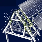 toiture ancienne photovoltaïque — illustration