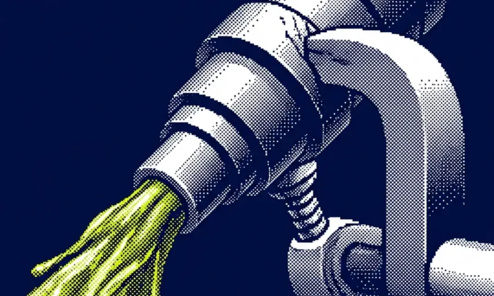 approvisionnement gazole hiver — illustration
