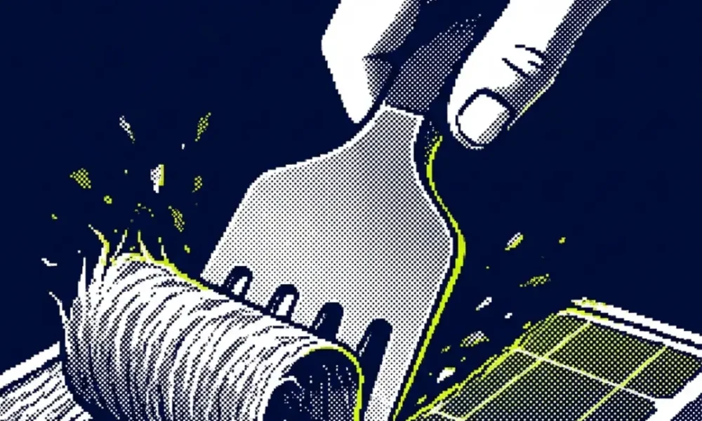 diagnostic amiante photovoltaïque — illustration