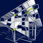 ombrières photovoltaïques parkings — illustration
