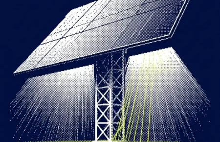 Installation solaire avec panneaux bifaciaux 2026 sur structure surélevée au sol