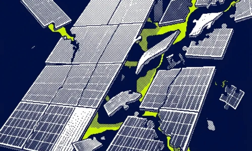 Technicien inspectant des panneaux solaires fiables 2026 sur une toiture résidentielle