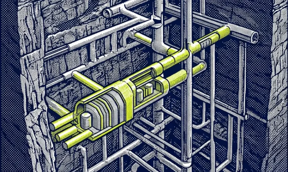Galerie souterraine et équipements techniques liés au projet Cigéo de stockage profond