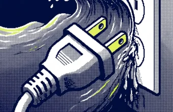 puissance nucléaire indisponible — illustration
