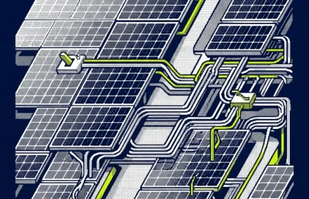 sécurité incendie photovoltaïque — illustration
