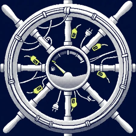 aides carburant pêcheurs — illustration
