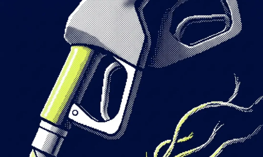 embargo diesel américain — illustration