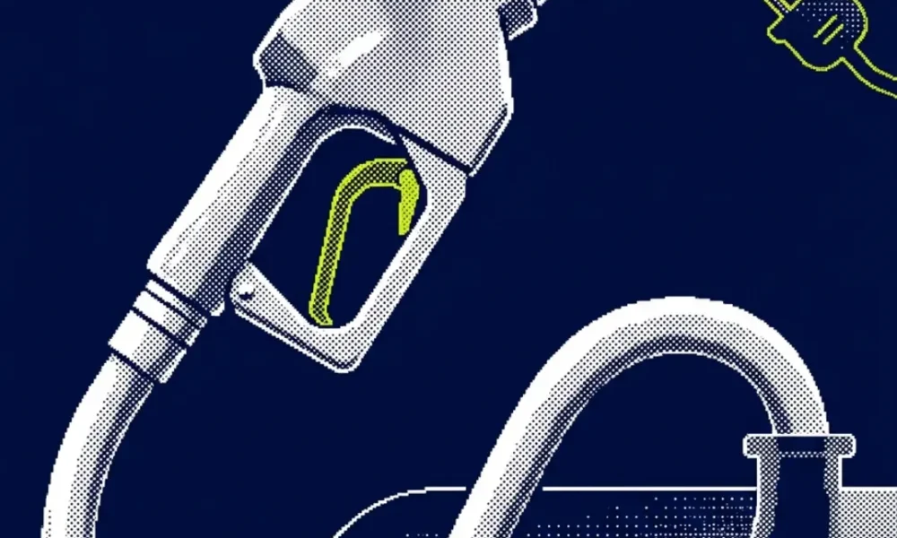 exportations de diesel américain — illustration