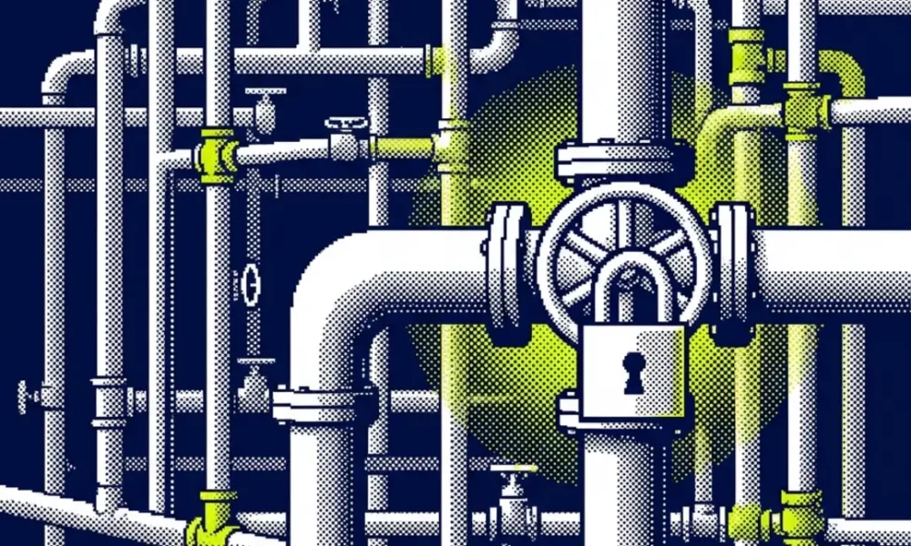 grève raffinerie normandie — illustration