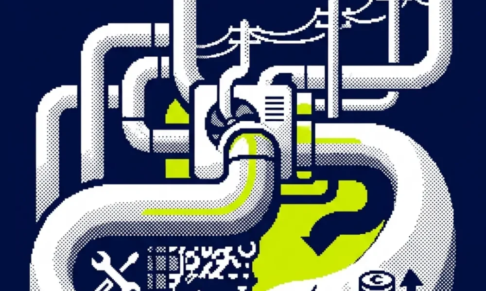leasing pompe à chaleur — illustration