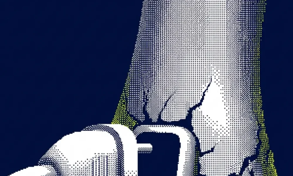 puissance nucléaire indisponible — illustration